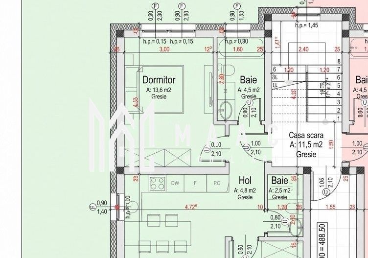 Apartament 3 camere de vânzare | Sibiu, Turnișor | curte 100 mp - Poză 2