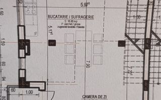 Apartament 3cam la vila. zona parcului Sub Arini, Sibiu - Schiță 16