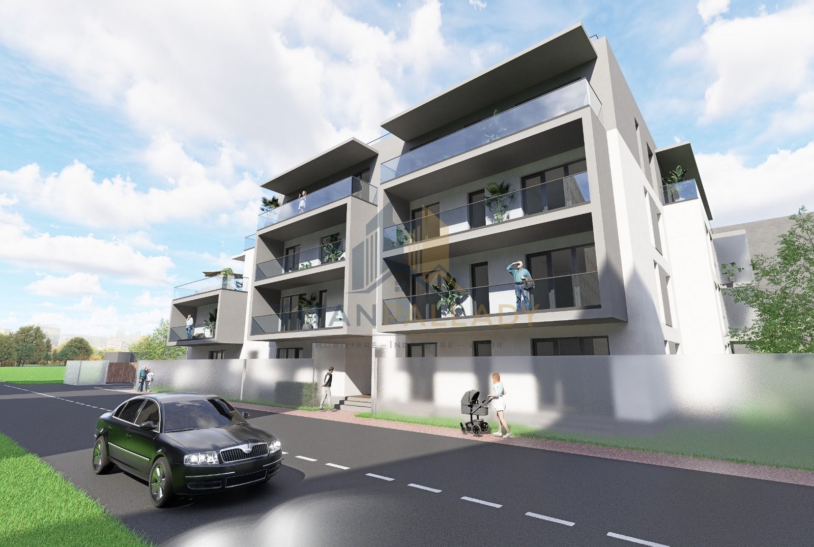 4 Camere 173 Mp Terasa  Imobil Stil Boutique,Pallady-Metrou Teclu - Poză 1