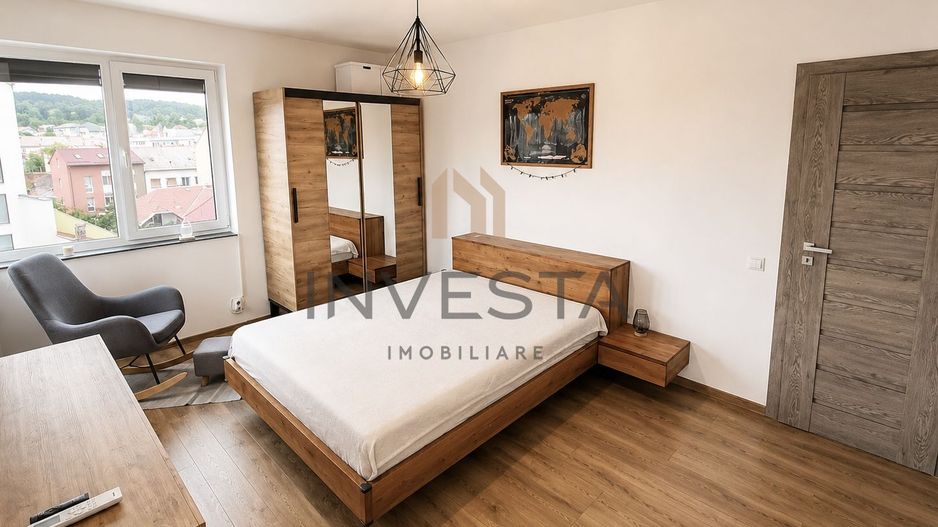 Aparament cu 3 camere si parcare de inchiriat, bloc nou, zona Centrala - Poză 8