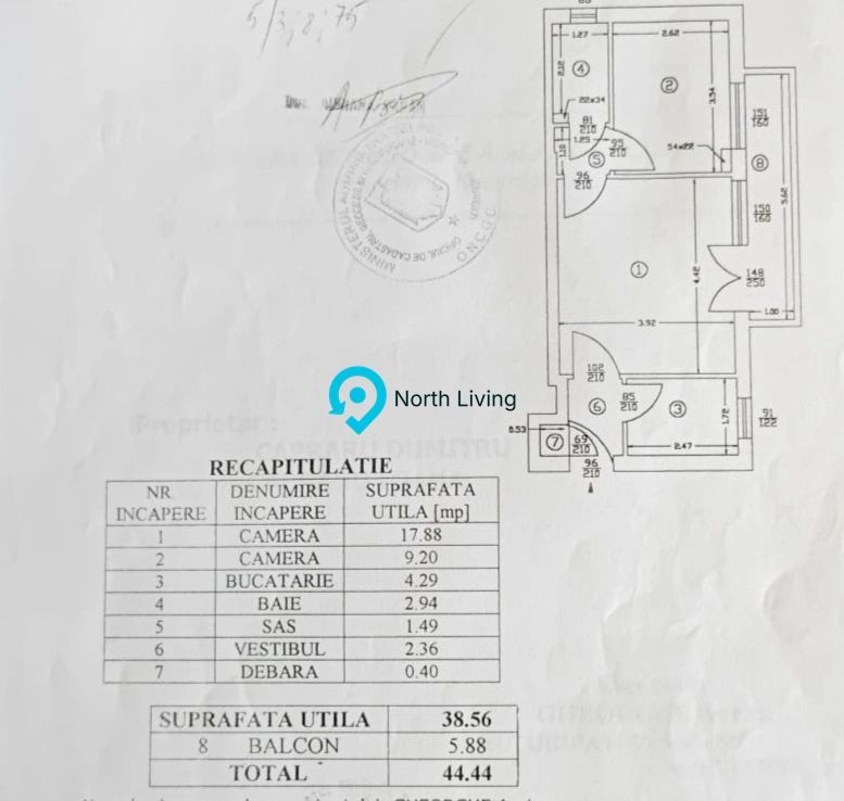 Studio decomandat 45 mp | Modern | Gară de Nord | Mobilat - Poză 16