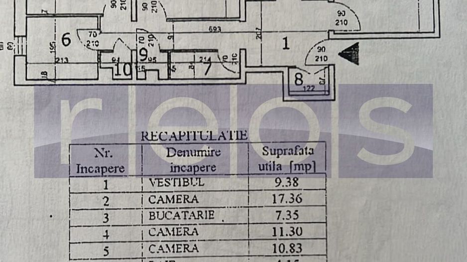 VANZARE 3 CAMERE  DECOMANDAT DRISTOR - Poză 18
