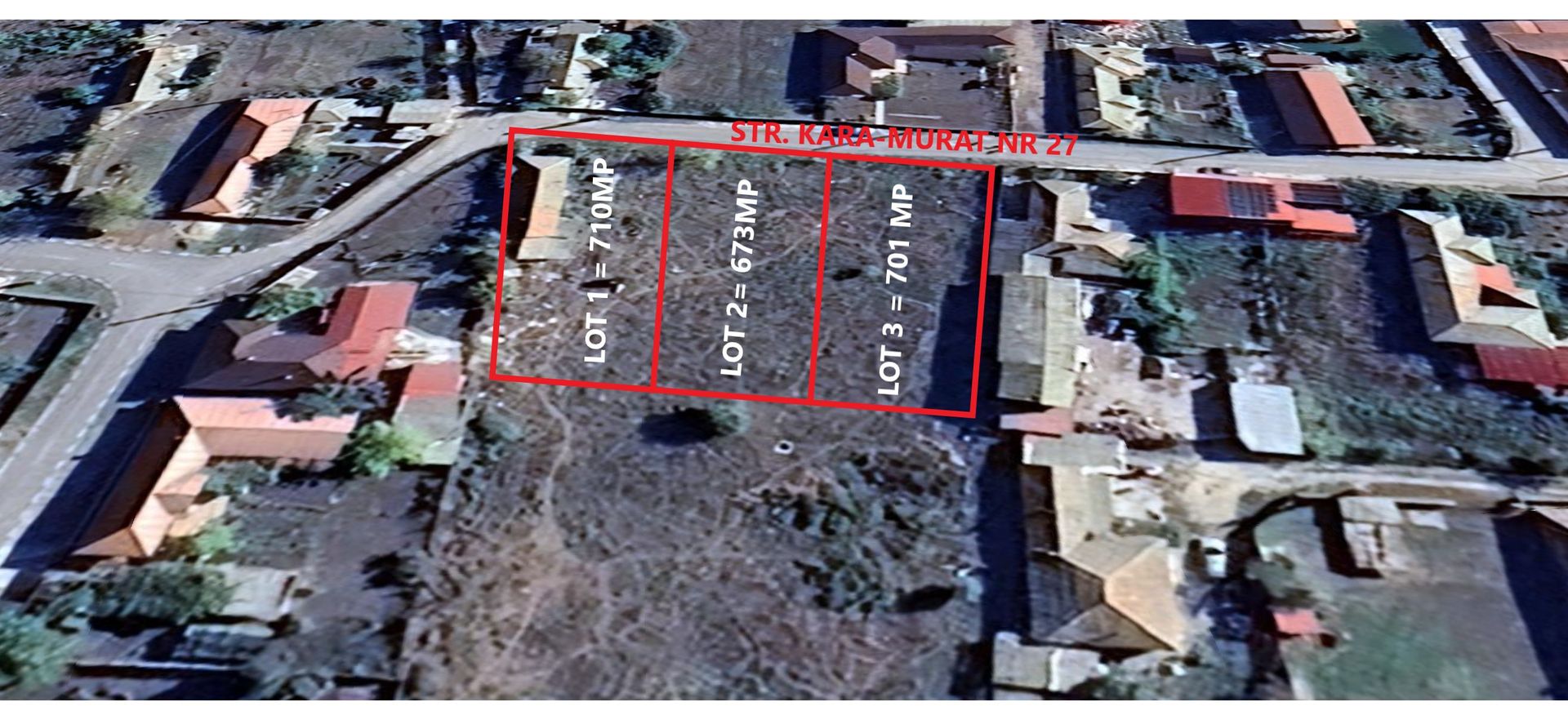 Lot Premium 701 mp – Strada Kara-Murat: Baza ideală pentru casa ta - Poză 2