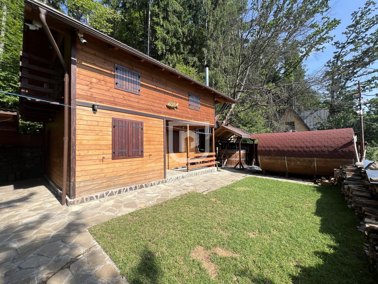 🏡 Casă/Cabană pe malul Lacului Bicaz,  ciubăr&saună - Poză 4