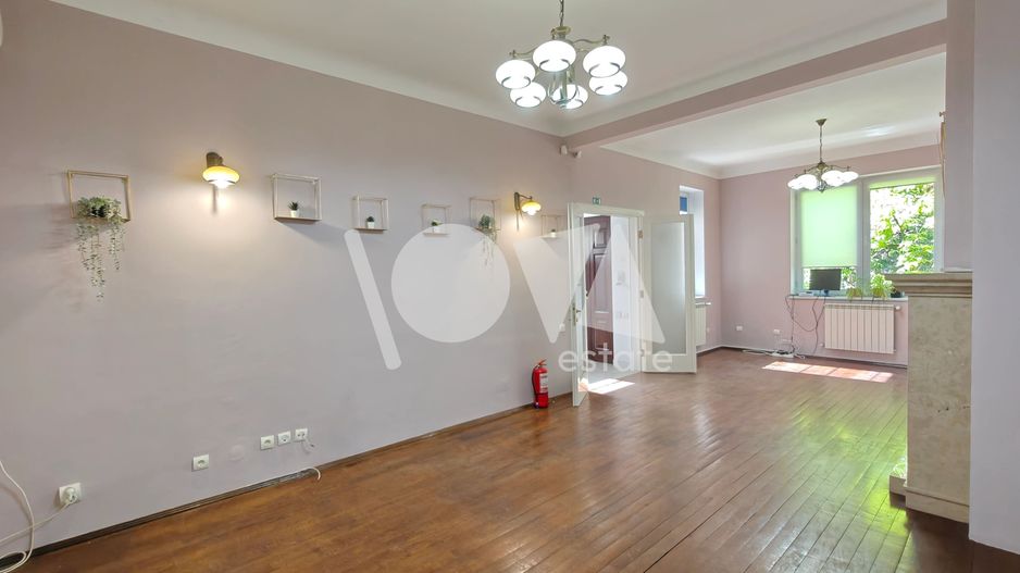 De închiriat: vilă interbelică - stradal - Berzei-190 mp utili - Curte - Poză 14