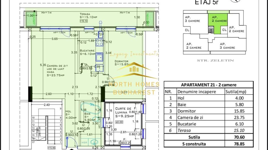 0% COMISION - 2 Camere De Vanzare spatios Aviatiei! - Poză 14