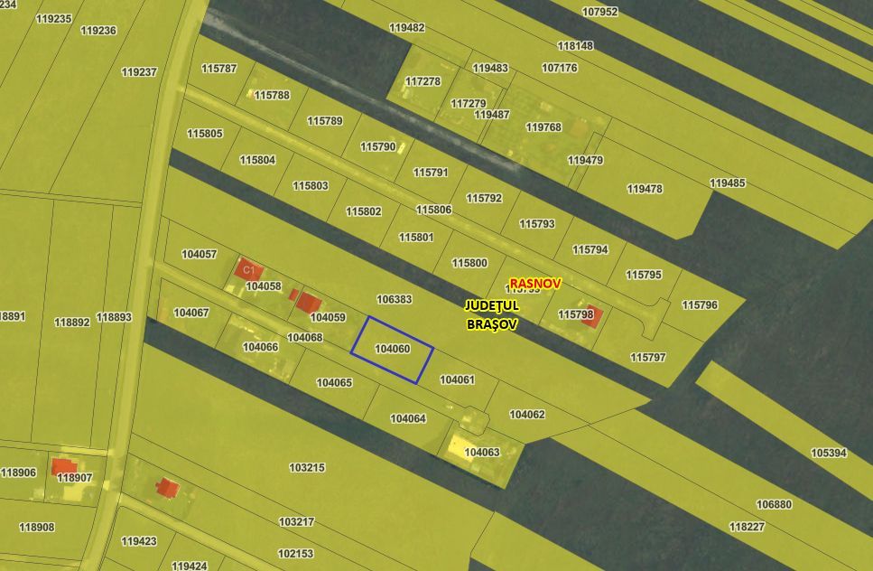 Rasnov -Glejarie 1000 mp front 42m posibilitate duplex sau 2 constructii - Poză 17