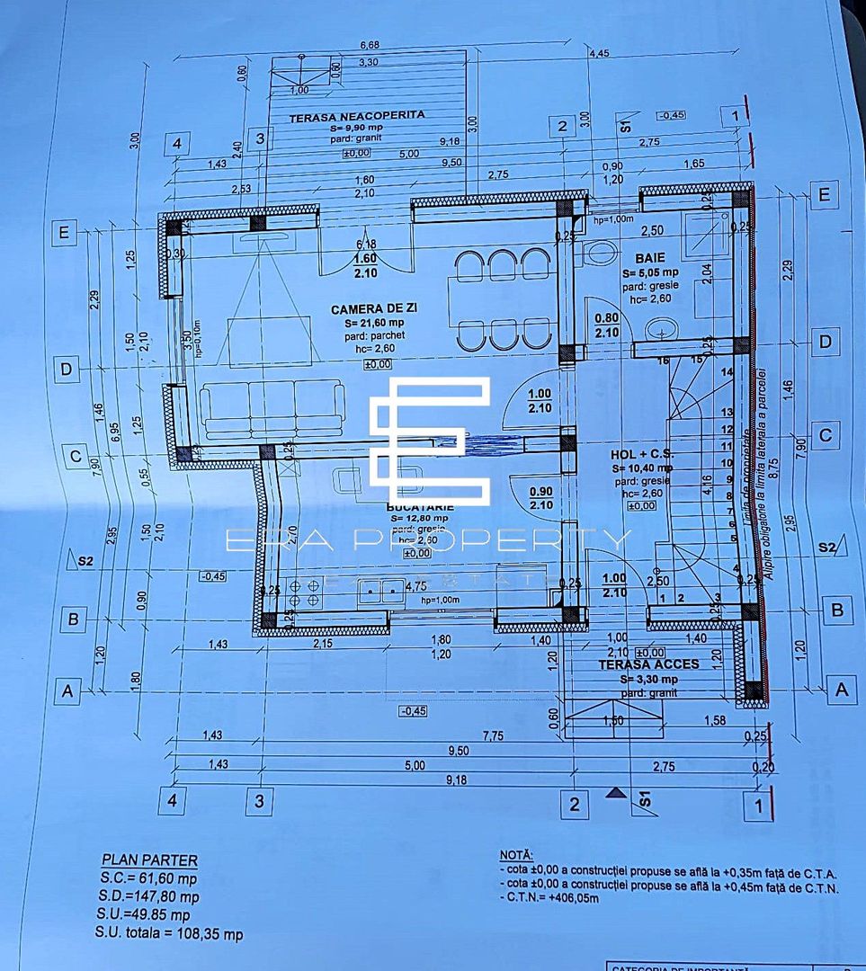 Casă modernă în Sibiu – etaj retras, terase -teren 213 mp - Schiță 5