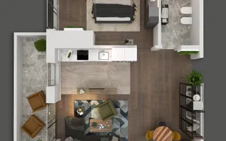 Apartament 2 camere Popa Petre  - Poză 14