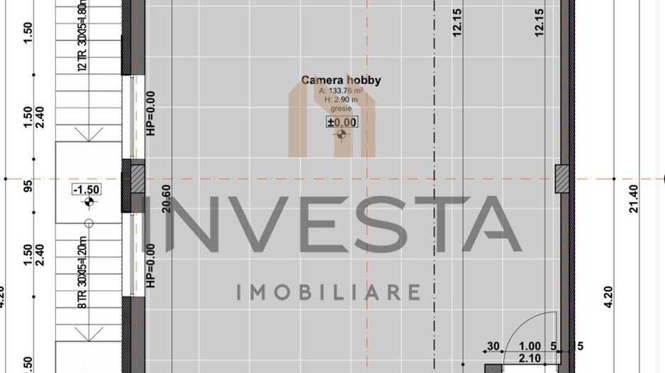Spatiu comercial de vanzare pe strada Campului! - Schiță 2