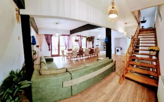INVESTITIE Vila moderna + vila la rosu, teren 1480 padure - Poză 24