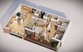 Apartament PREMIUM. LA CHEIE  + garaj, + boxa, Sibiu - Poză 15