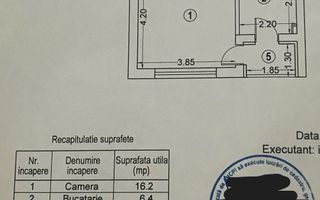 Garsonieră Nouă | Exigent Plaza | Parcul Liniei | Metrou - Schiță 11