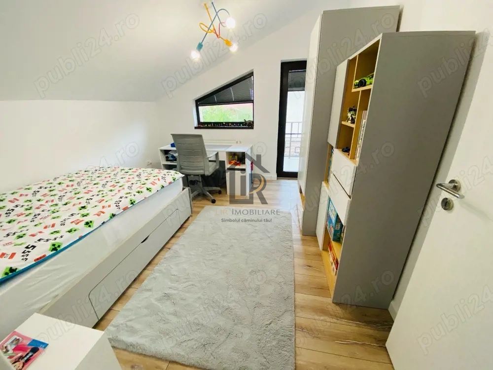Casa 4 camere mobilata si utilata P+M, 120mp utili- Breazu- Iasi - Poză 9