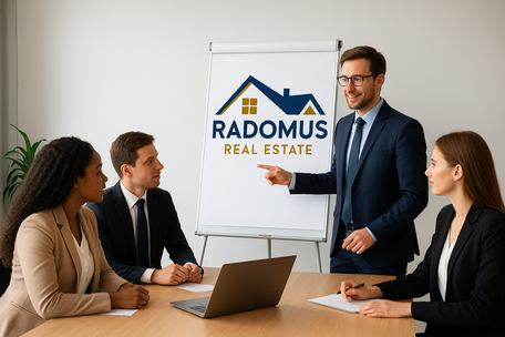 
    RADOMUS REAL ESTATE – AGENȚIA CARE LUCREAZĂ PENTRU TINE.
  