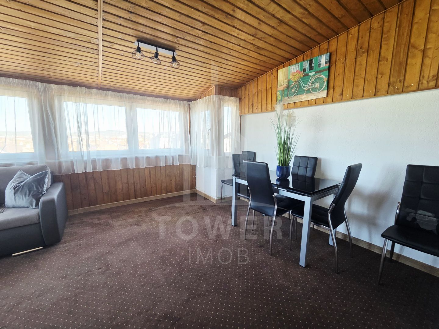 Apartament tip Penthouse de închiriat – 2 camere + terasă generoasă – Kogălnicea - Poză 12
