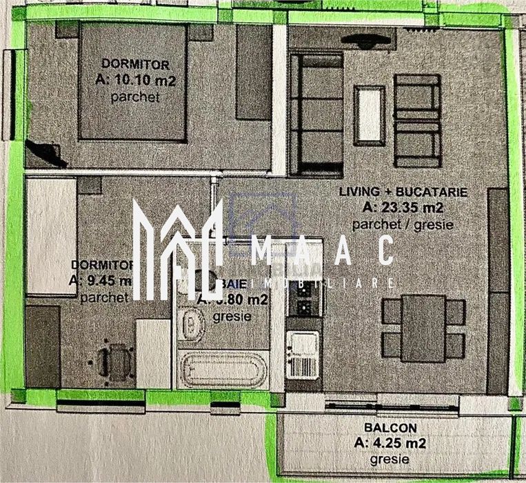Apartament 3 Camere I Decomandat I Loc de parcare I Magnolia - Poză 5