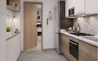 Garsonieră 47 mp, bucătărie separată – Theodor Pallady - Poză 2