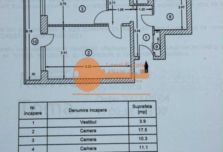 3 camere Drumu Taberei-Bd. Timisoara - Schiță 7