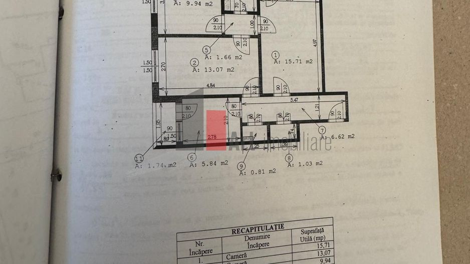 Vânzare apartament 3 camere Piața Progresu - Poză 2