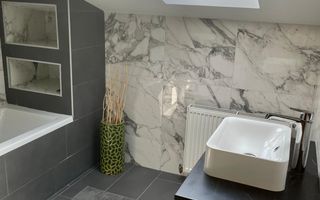 Casa moderna de 3+1 camere 122mp, 200mp teren, parcare,  Piata 1 Mai - Poză 13