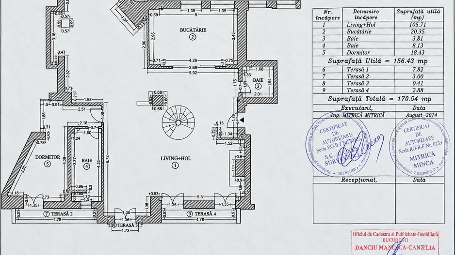 PENTHOUSE DUPLEX 311 MP + ROOFTOP 254 MP CU PISCINA PRIVATA | BANEASA - Schiță 25