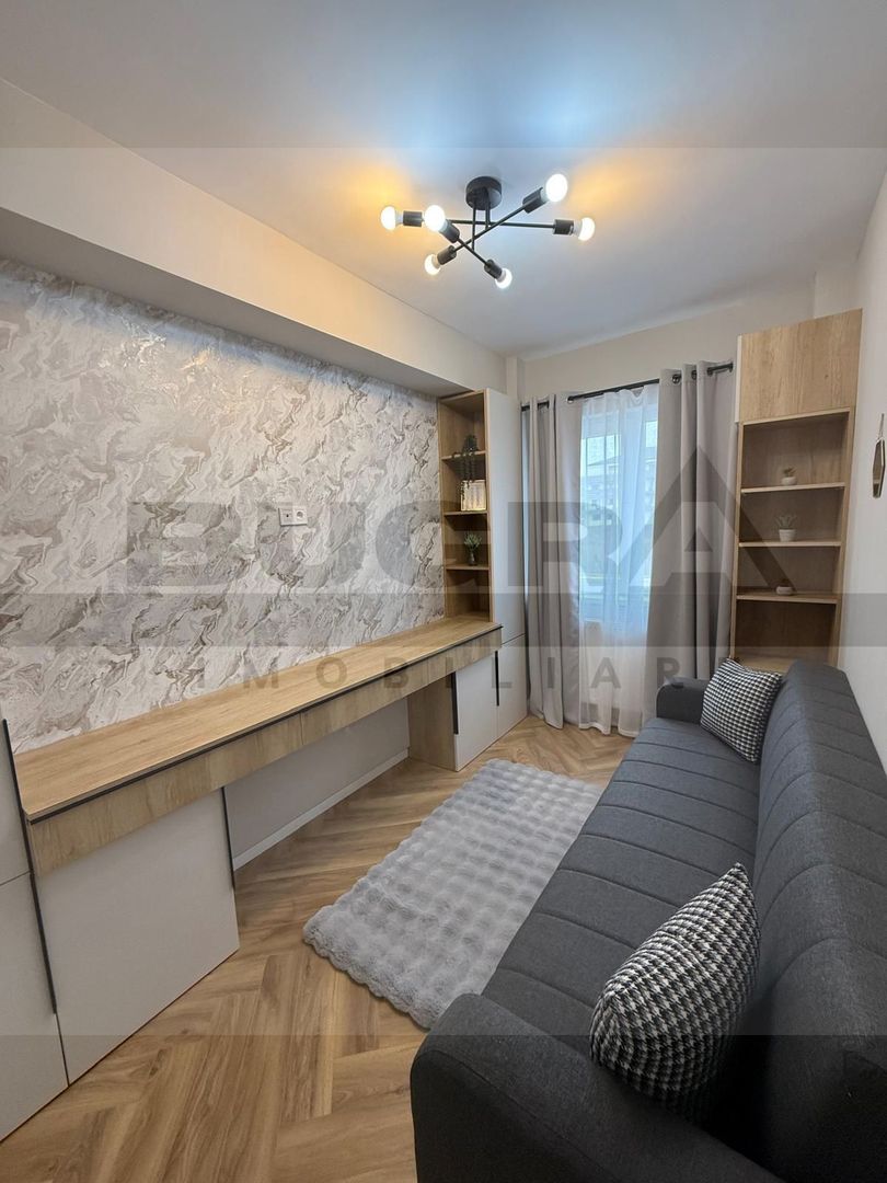 Apartament 3 camere, super finisat, parcare, zona Terra - Poză 11