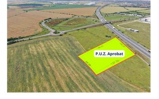 Teren Industial Arad sud, DN69, A1, centura Arad Sud Est, PUZ aprobat - Poză 1