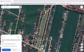 Teren intravilan 26.300 mp Saftica Balotesti-  PUZ în lucru - Poză 9