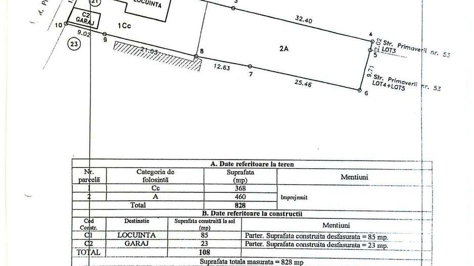Teren rar, 1600 mp in zona Stadion | Deschidere 25 m | Utilitati - Poză 5