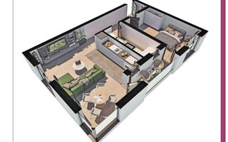 NOU | Apartament cu 2 camere - TORONTALULUI - Poză 3