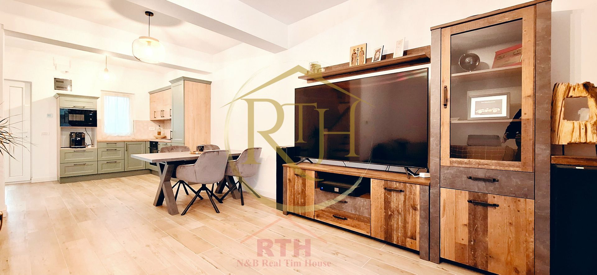 Casa deosebita, 3 camere mobilata si utilata modern, Giroc langa Penny - Poză 2
