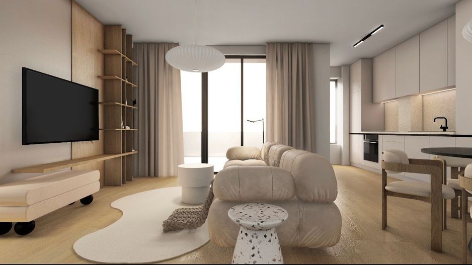 Apartament cu 2 camere cu grădina la ISHO - Poză 6