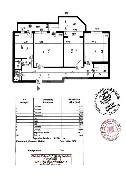 Apartament 3 camere Titulescu | Imobil 1981 - Poză 16