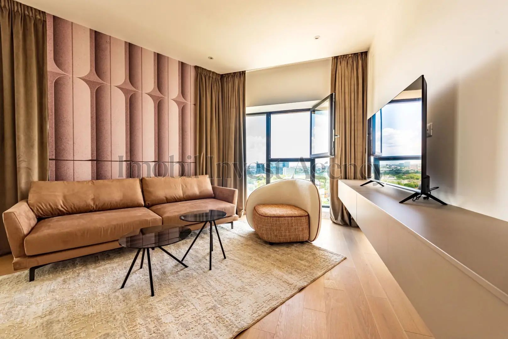 Apartament 3 camere mobilat in One Verdi Park cu loc de parcare inclus - Poză 5