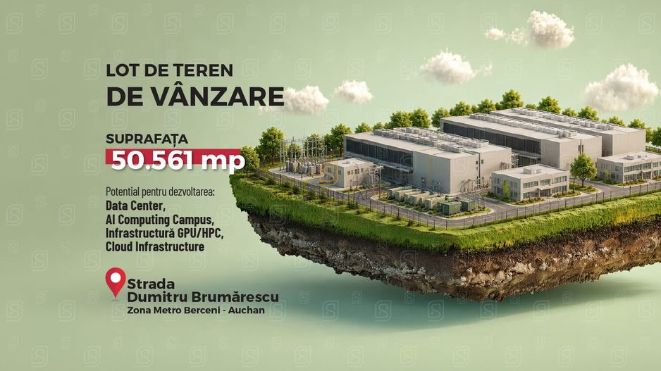 Oportunitate investitie | Teren strategic 5 ha, Data Center/ AI Campus - Poză 1