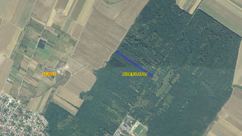 Teren 10,000mp Afumati | Padure | Soseaua Petrachioaia - Poză 1