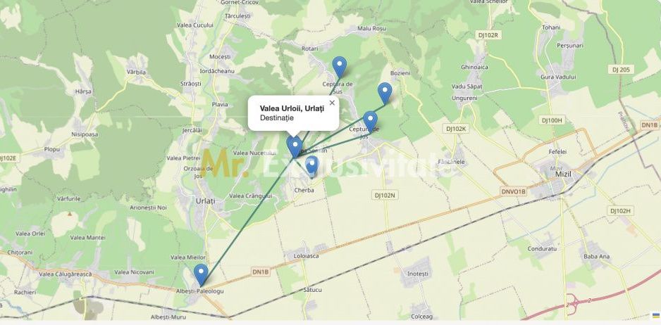 Teren Urlați / Investitie / 5.555 mp pe Traseul MARVIN si Drumul Vinului - Poză 9