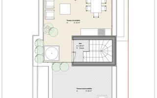 Casa individuala - 149 mp util - terasa rooftop cu jacuzzi de 32 mp - Poză 11