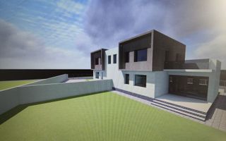 Duplex spatios, design modern cu 3 camere, Sacalaz - Poză 9