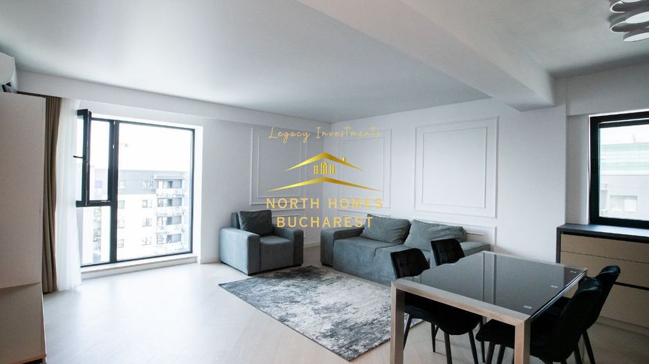 Apartament de inchiriat  - 3 Camere -Cortina North-PARCARE - Poză 1