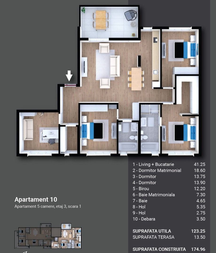 Penthouse Iancu Nicolae British School - Poză 14