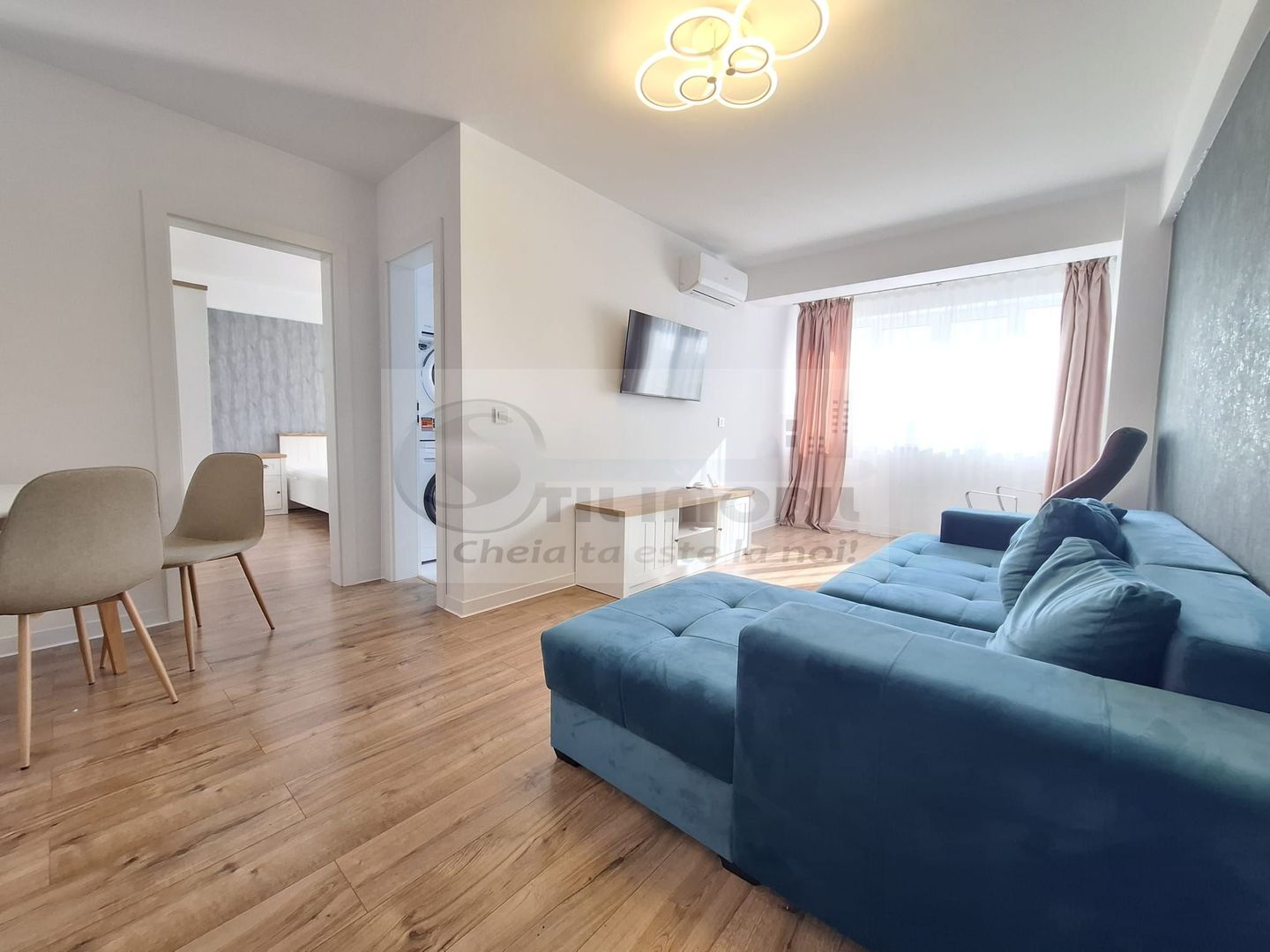 Liber, mobilat, de vanzare apartament 2 camere mobilat, Cug Pepiniera - Poză 1