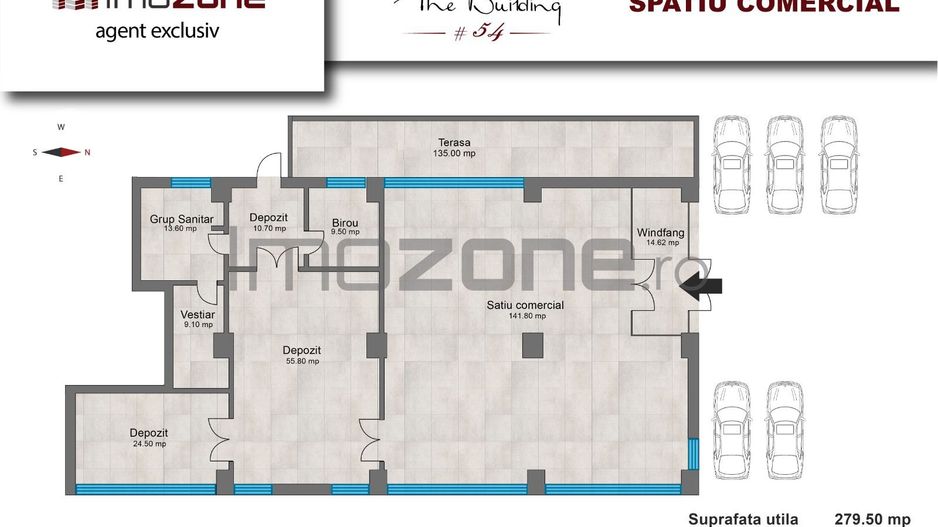 Spatiu Comercial | Militari-Uverturii-Apusului | 280mp + 135mp (terasa) - Poză 55