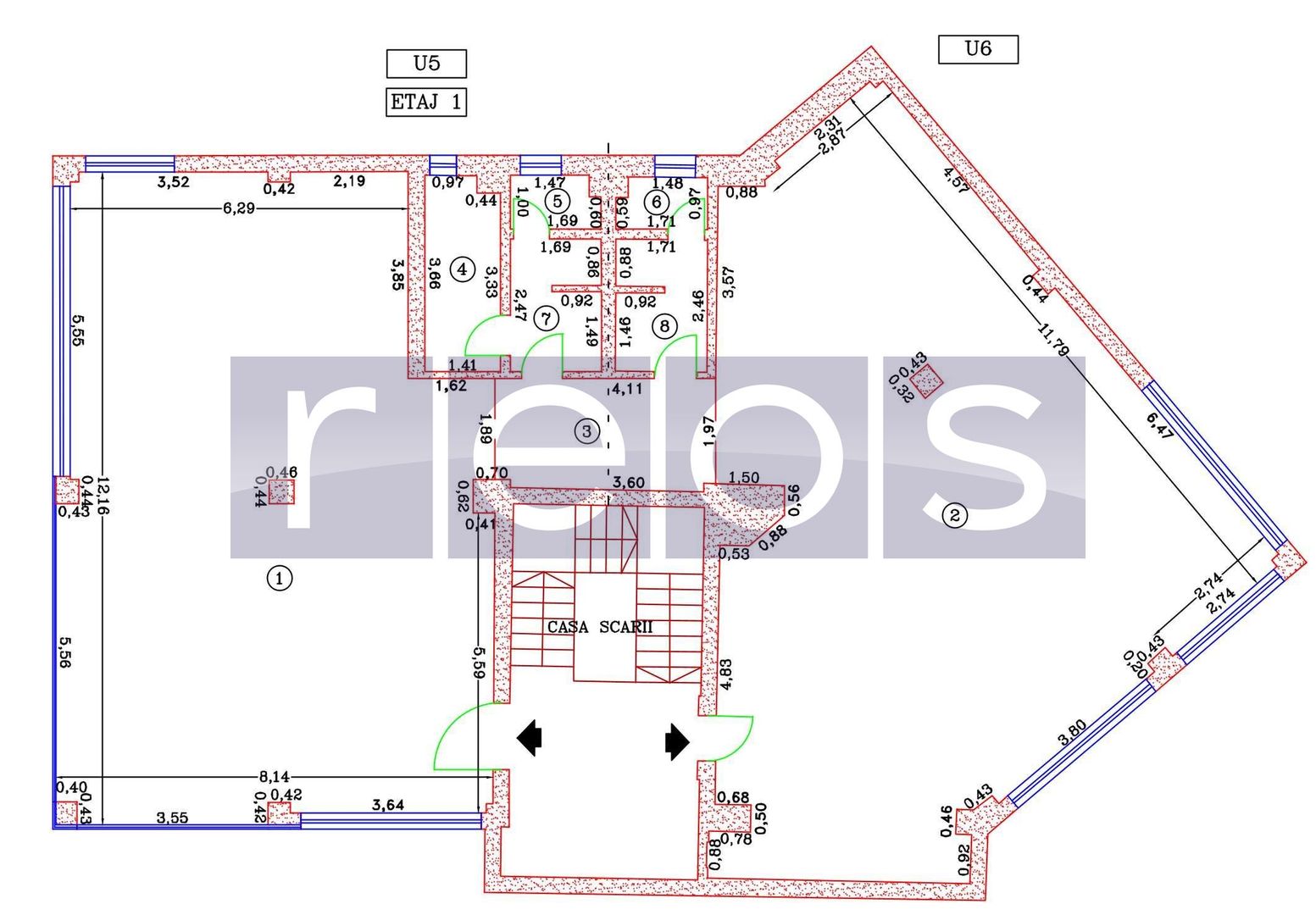 VANZARE SPATIU COMERCIAL | BIROURI 212 MP | STRADAL | VIZIBILITATE EXCELENTA | - Poză 1