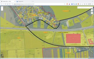 Teren intravilan 76.203 mp Fundulea Autostrada A2 - Poză 1