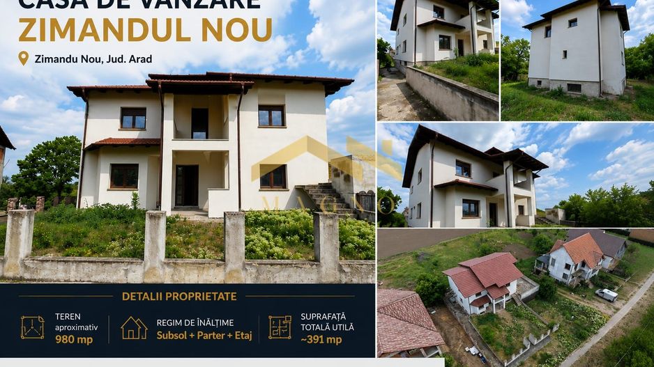 Casa de vanzare Zimandu Nou - Poză 1