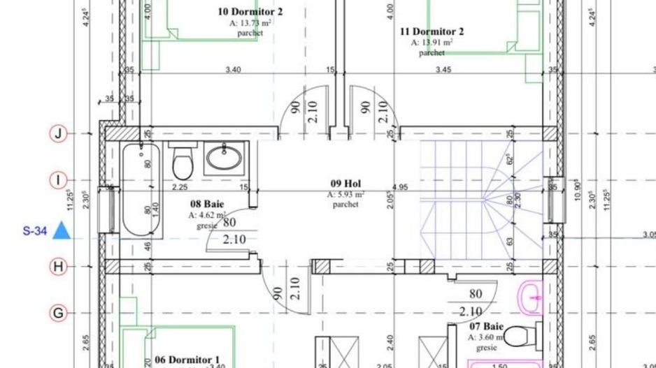 Casa individuala cu arhitectura deosebita, 170 000 Euro -  Sacalaz - Poză 10