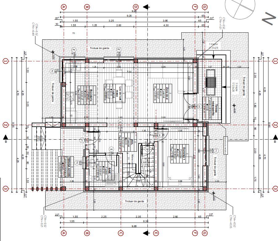 Casă individuală - Corunca-1200 mp teren - Poză 15