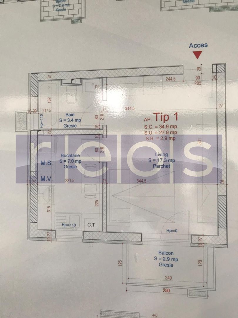 VANZARE GARSONIERA 31MP PARCARE ACOPERITA INCLUS! SALAJAN NICOLAE GRIGORESCU - Poză 12